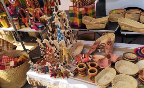 Le stand Nosybe idees cadeaux de Madagascar